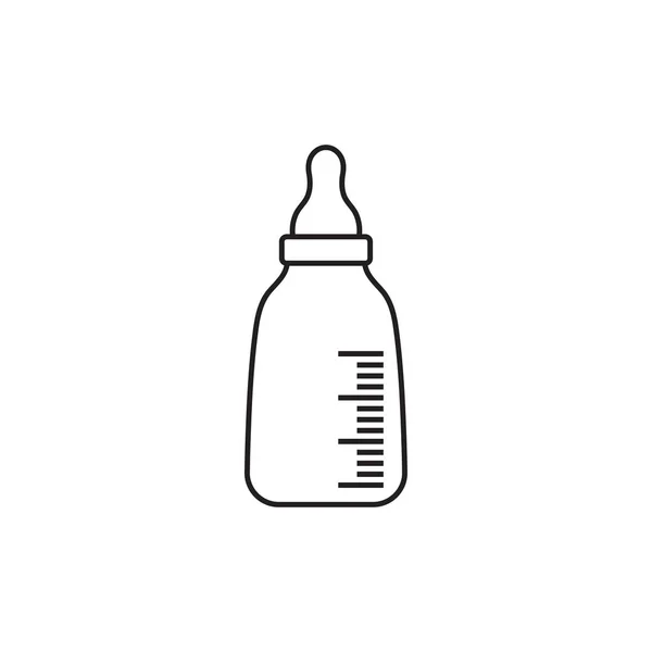Дизайн Иконки Иконки Детского Молока Векторная Иллюстрация — стоковый вектор