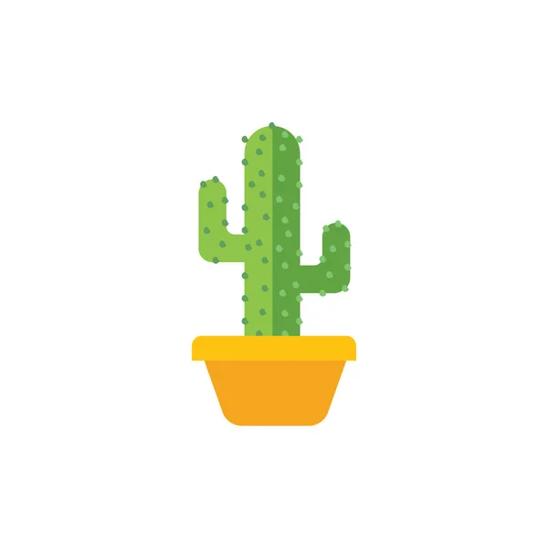 Cactus icono diseño plantilla vector aislado — Archivo Imágenes Vectoriales