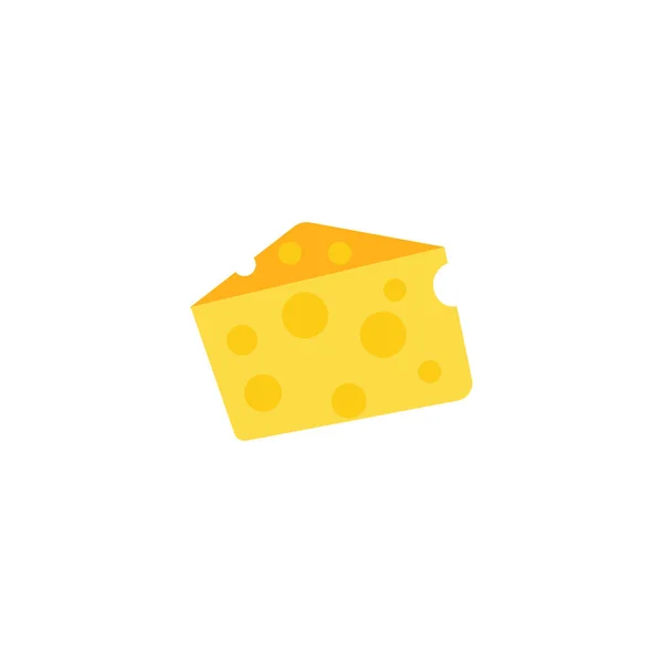 Peynir Grafik Tasarım Şablonu Vektör Izole Çizimi — Stok Vektör