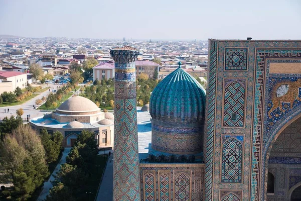 Architecture Uzbekistan Traditional Uzbek Buildings — Stock Photo, Image