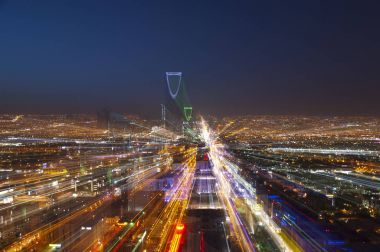 Riyad manzarası, gece #5