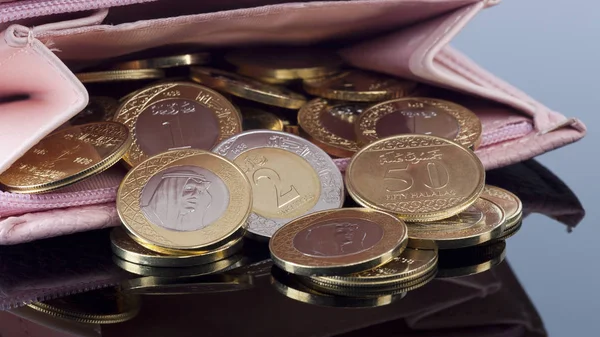 Purse, Open with Saudi Riyal Coins