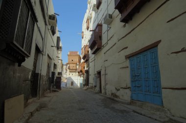 Cidde eski şehir binaları ve sokakları