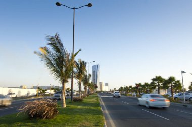 Arabalar hareket, Suudi Arabi ile Cidde Corniche Shore Street