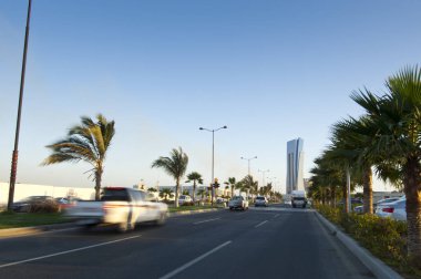 Arabalar hareket, Suudi Arabi ile Cidde Corniche Shore Street