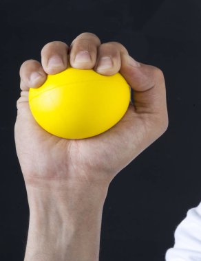 el sıkma stres topu