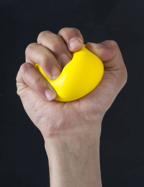 el sıkma stres topu