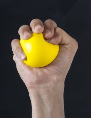 el sıkma stres topu