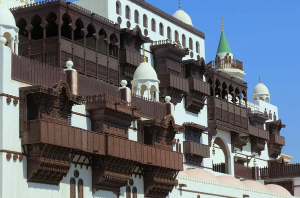 Detalhes de Jeddah Mesquita Velha — Fotografia de Stock