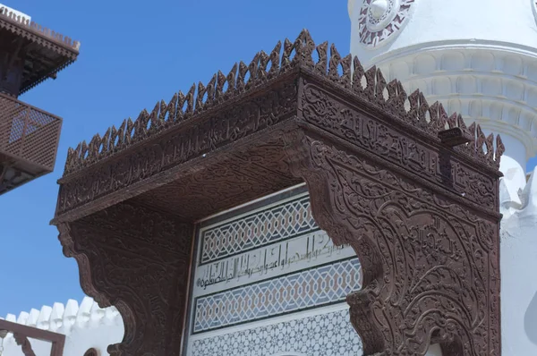 Detalhes de Jeddah Mesquita Velha — Fotografia de Stock