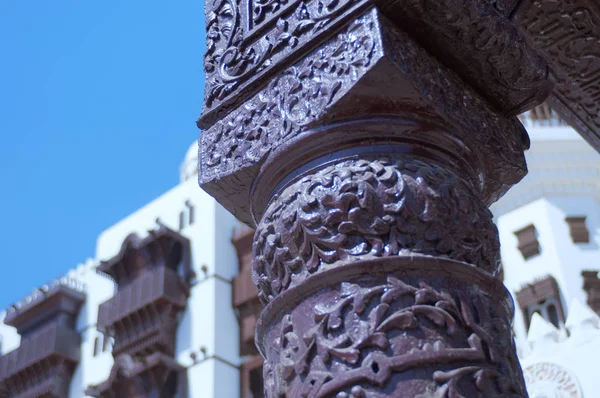 Detalles de Jeddah Old Mosque — Foto de Stock