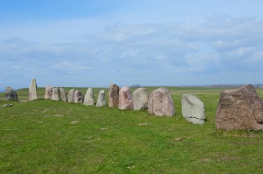 ALES stenar Ale taşlar, Sit Alanı Güney İsveç'te