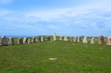 ALES stenar Ale taşlar, Sit Alanı Güney İsveç'te