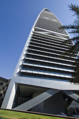 Riyad, Suudi A Al Faisaliah Tower cephe üzerinde 21 Ekim 2007