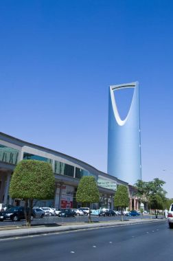 Riyad - 21 Ekim: Krallık kule ve çevresi Ekim 2