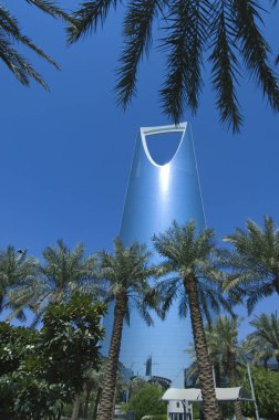 Riyad - 21 Ekim: Krallık kule ve çevresi Ekim 2