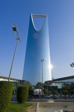 Riyad - 21 Ekim: Krallık kule ve çevresi Ekim 2