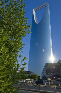 Riyad - 21 Ekim: Krallık kule ve çevresi Ekim 2