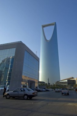 Riyad - 21 Ekim: Krallık kule ve çevresi Ekim 2