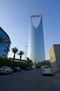 Riyad - 21 Ekim: Krallık kule ve çevresi Ekim 2