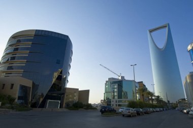 Riyad - 21 Ekim: Krallık kule ve çevresi Ekim 2