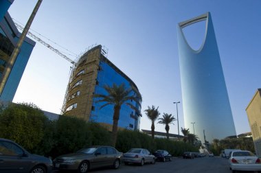 Riyad - 21 Ekim: Krallık kule ve çevresi Ekim 2