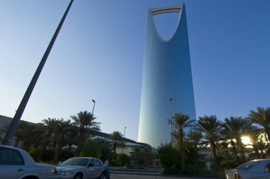 Riyad - 21 Ekim: Krallık kule ve çevresi Ekim 2