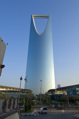 Riyad - 21 Ekim: Krallık kule ve çevresi Ekim 2