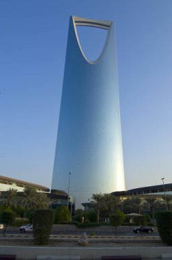 Riyad - 21 Ekim: Krallık kule ve çevresi Ekim 2