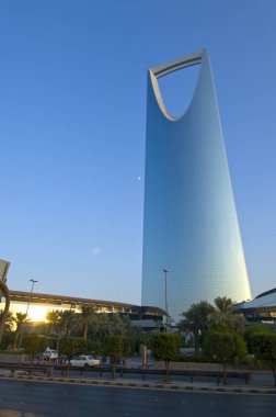 Riyad - 21 Ekim: Krallık kule ve çevresi Ekim 2