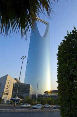 Riyad - 21 Ekim: Krallık kule ve çevresi Ekim 2