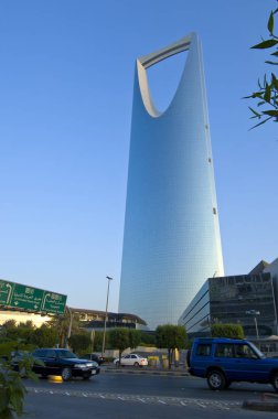 Riyad - 21 Ekim: Krallık kule ve çevresi Ekim 2