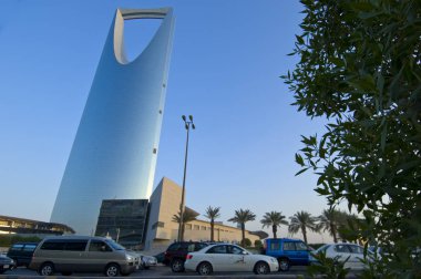 Riyad - 21 Ekim: Krallık kule ve çevresi Ekim 2