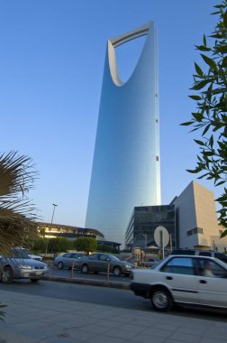 Riyad - 21 Ekim: Krallık kule ve çevresi Ekim 2