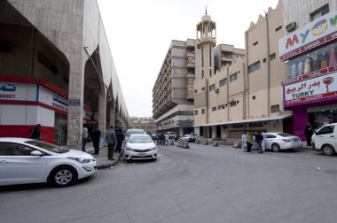 Dükkanlar ve alışveriş içinde eski 