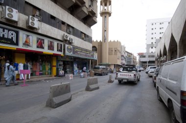 Dükkanlar ve alışveriş içinde eski 