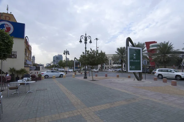 Tahlia Street In Riyadh, Arabia Saudita, 01.12.2016 — Foto Stock