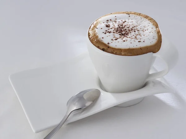 Een kopje cappuccino — Stockfoto