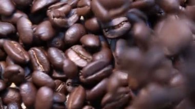kahve çekirdekleri yavaş hareket