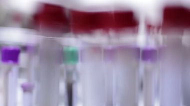 Laboratuvarda analiz ya da araştırma yapan bilim adamları