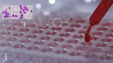 Laboratuvarda analiz ya da araştırma yapan bilim adamları