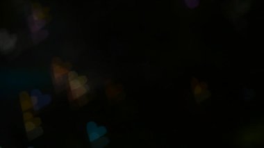 Doğal arkaplanda renkli hava kabarcığı