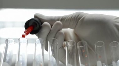 Laboratuvarda analiz ya da araştırma yapan bilim adamları