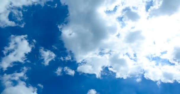 Felhő Mozog Napfény — Stock videók
