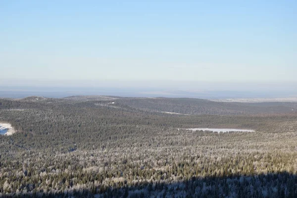doğa kar Rusya Ural