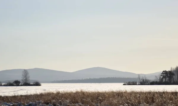 doğa kar Rusya Ural