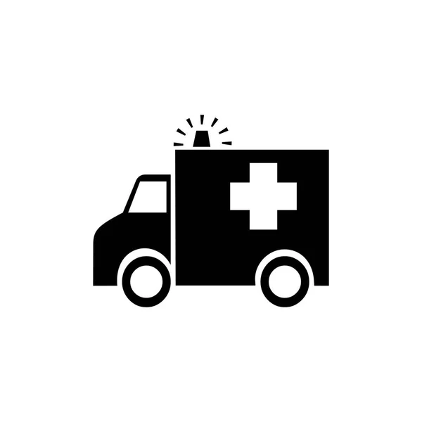 Abstract Ambulance Vector Icon — Stock Photo, Image