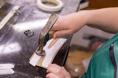 Fabrikadaki Stüdyo Ayakkabı Üretim İşlem Bölümü