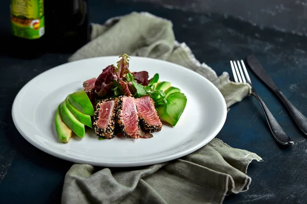 Tuna Fish Salad with avocado, Healthy salad