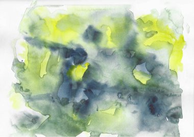 Suluboya renkli doku. Suluboya el yapımı. Soyut suluboya lekesi. Yaratıcı tasarım için sanat öğesi.